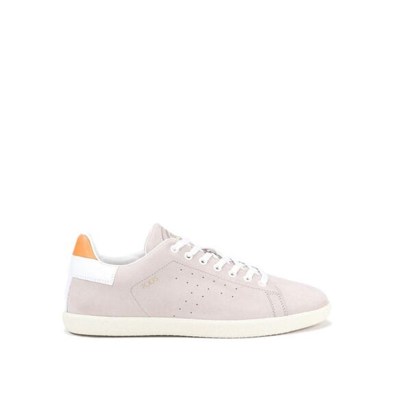 Tod's Suede Perforated T Low Top Comfort Sneakers Light Gray Men's Size US 6.5 - Picture 2 of 7